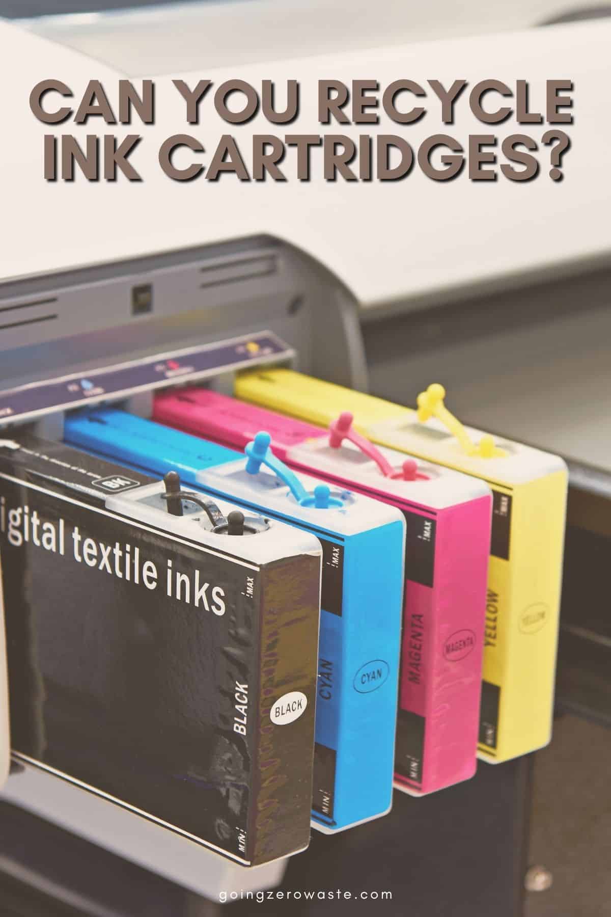 How to Recycle Ink Cartridges