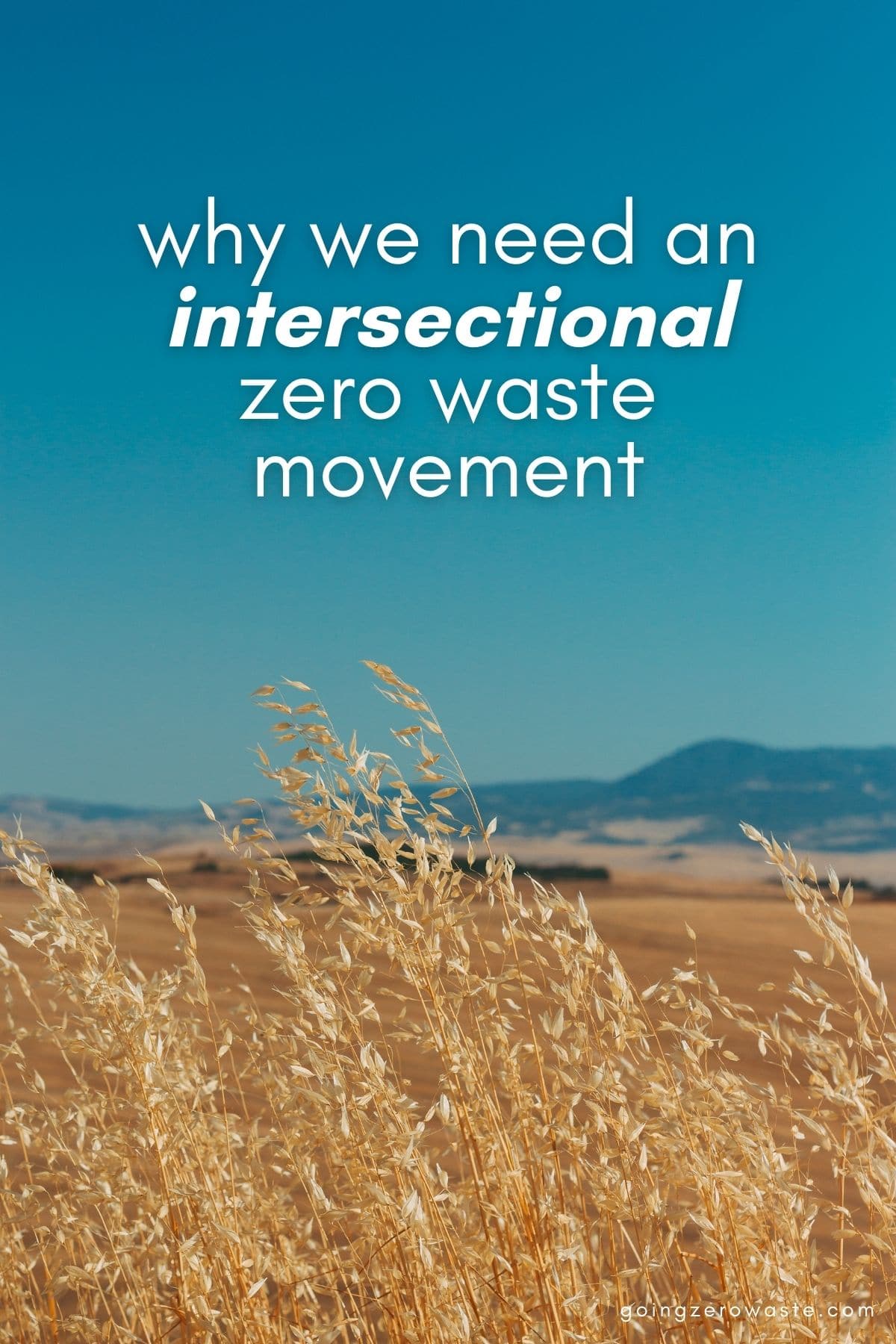 Why We Need An Intersectional, Anti-Racist Zero Waste Movement