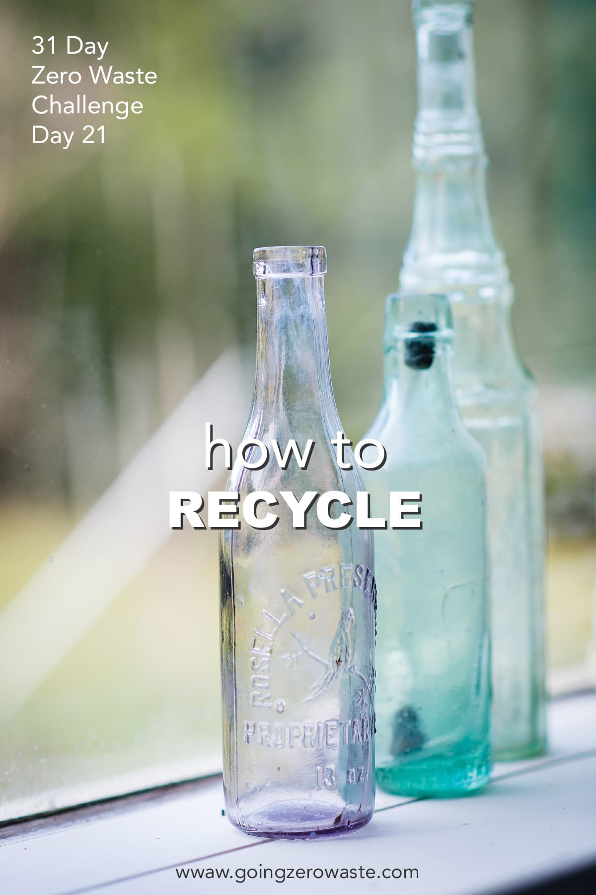 Day 21 of the Zero Waste Challenge: How to Recycle