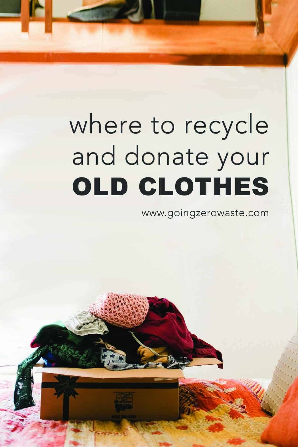 What to do with Old Clothes (Recycle Clothes)