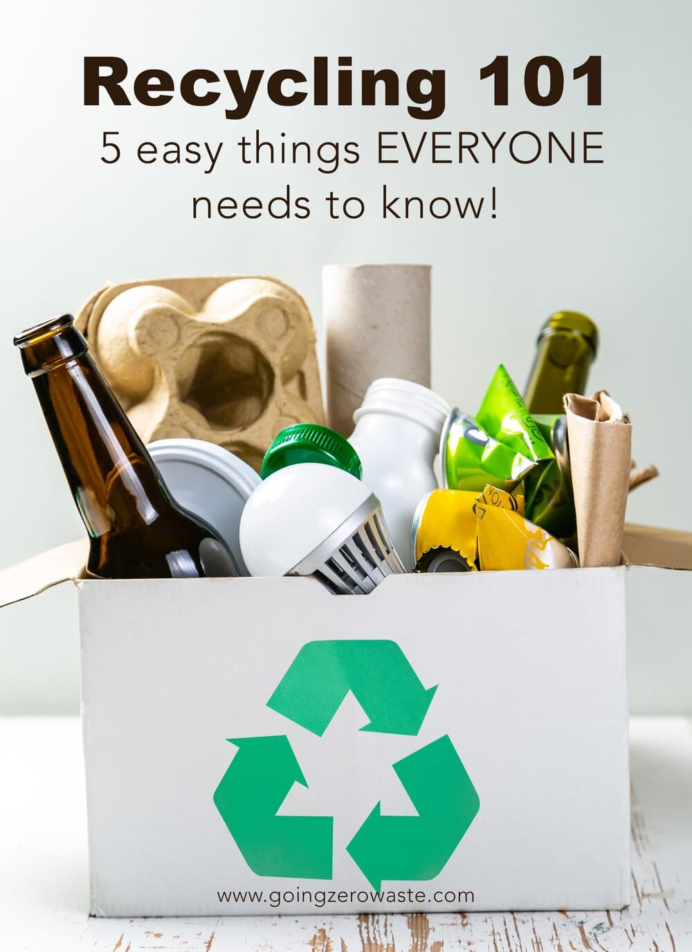 Recycling 101 – 5 Easy Things EVERYONE Needs to Know!